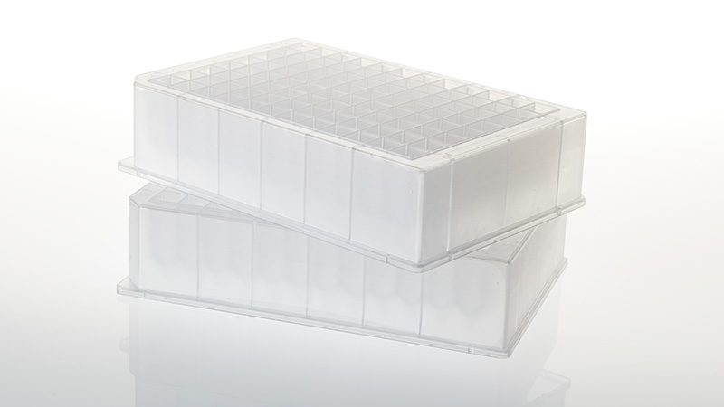 V6821_Square-Well V-Bottom Deep Well Plate